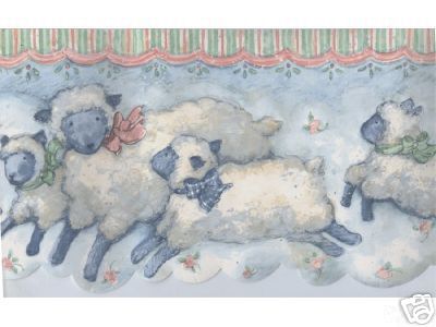 sheep wallpaper. Sheep Wallpaper Border1