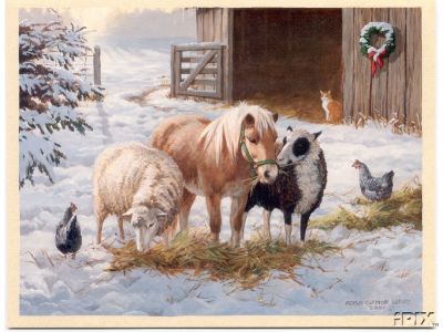 Sheep with Pony