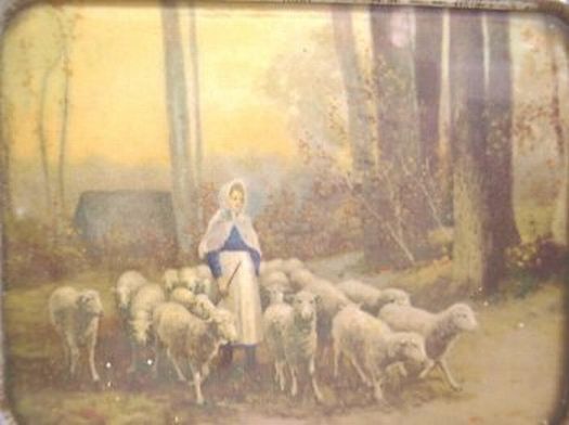 Sheep with Shepherdess1
