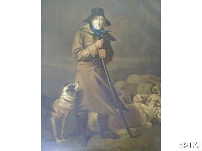 Shepherd with Sheep1