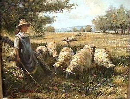 Shepherdess 11 Sheep
