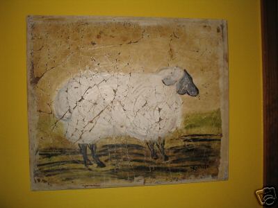 Stott Sheep Painting