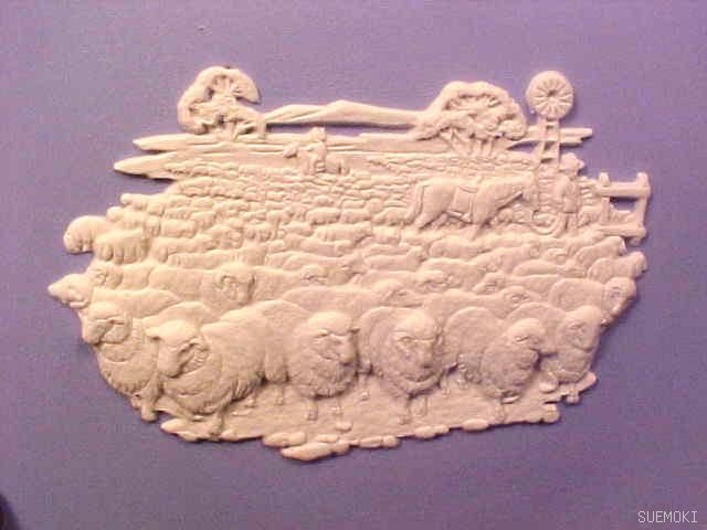 Wedgewood Sheep Plate