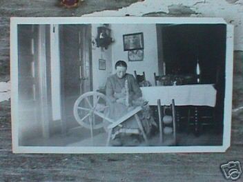 Woman Spinning in Kitchen