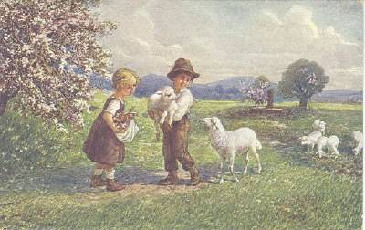 Wonderful Children and Sheep