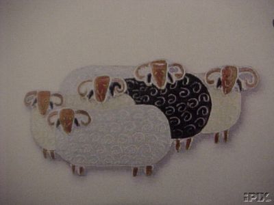 Zarah One Black Sheep Pin