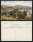 A R Quinton Old Postcard Barmouth Llanaber Road Sheep