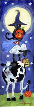 Cat Sheep Cow Halloween