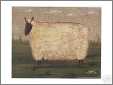 Clun Forest Sheep Print