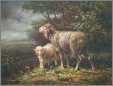 Ewe with Pretty Lamb