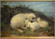 Ewe with Twin Lambs B