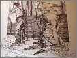 Farm Print Sheep Shearing 1