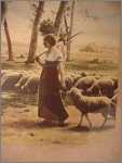Girl with Sheep