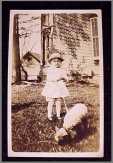 Little Girl with Her Lamb