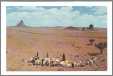 Navajo Mother with Sons and Sheep