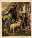 Old World Shepherd with Lamb