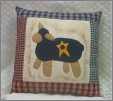 Prim Black Sheep Pillow