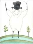 Sheep Dig My Top Hat