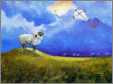 Sheep Flying Kite