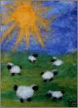 Sheep Pasture Felt