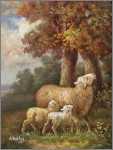 Sheep with Twins