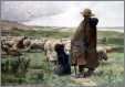 Shepherd with Dog and Sheep