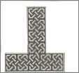 Thors Hammer Knotted Cross Stitch Knit