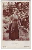 Vilma Banky W Sheep 1930S Photo Postcard
