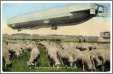 Zeppelin Over Sheep